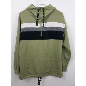 Pink Victoria Secret Womens Vintage Pullover Size S Olive Green Jacket Sweatshir